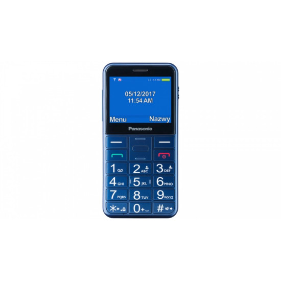 Telefon dla seniora KX-TU155 niebieski