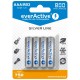 Akumulatory paluszki R03/AAA 800 mAH blister 4 szt.