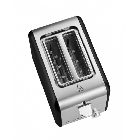 Toster TE2052 inox czarny 