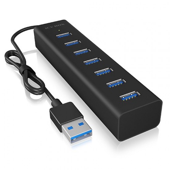 IB-HUB1700-U3 7-Port USB HUB+zasilacz 