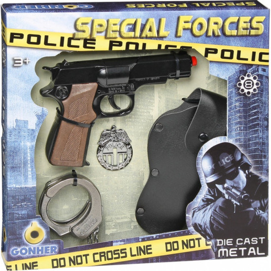 Zestaw policjanta Gonher 