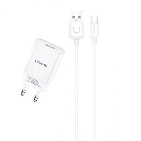 Ładowarka sieciowa 1xUSB T21 Lightning 2,1A 