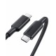 CB-CD23 Ultraszybki kabel USB C - USB C | 1m | TPE | 100W | 5A 20V | 4K60Hz | 10Gbps