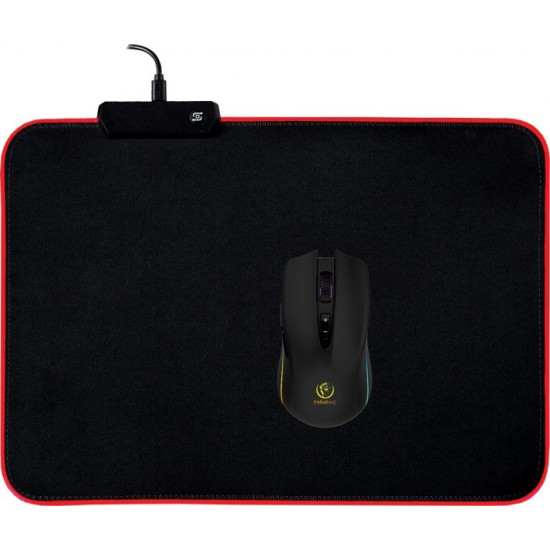 Podkładka pod mysz świecąca Slider M LED 