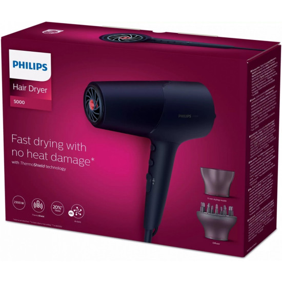 Suszarka do włosów z technologią ThermoShield 2300W BHD510/00 