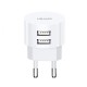 Ładowarka sieciowa T20 2XUSB 2,1A Okrągła Ładowarka sieciowa T20 2XUSB 2,1A Okrągła