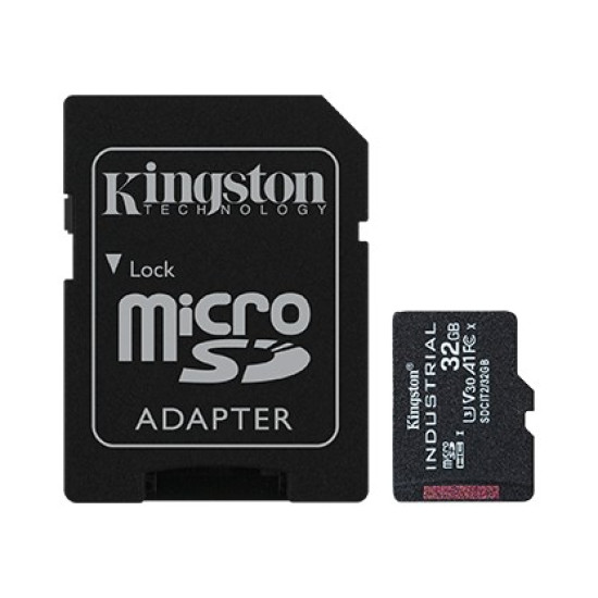 Karta microSD 32GB CL10 UHS-I Industrial 