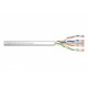 Kabel teleinformatyczny patchcordowy kat.6A, U/UTP, linka, AWG 26/7, LSOH, 100m, szary, karton