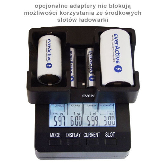 Ładowarka procesorowa NC-3000 do akumulatorków AA/AAA/C/D 