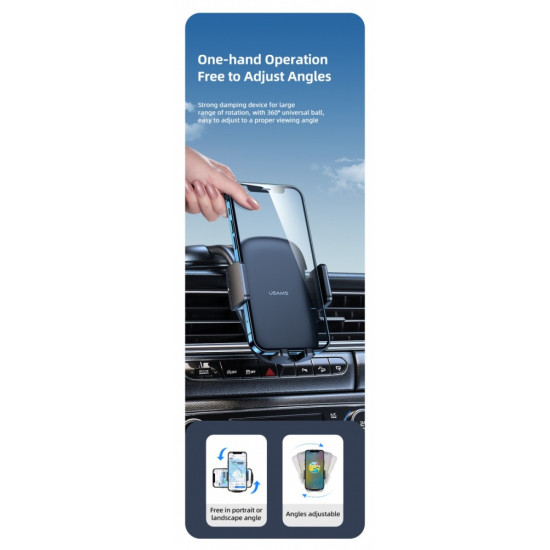 Uchwyt na kokpit lub do szyby US-ZJ063 Czarny 