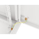 Szafa wisząca 19 12U 600x450 sz WF01-6412-00S