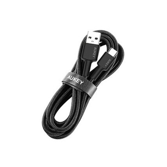 CB-CA2 OEM Kabel nylonowy Quick Charge USB C-USB A | FCP | AFC | 2m | 5 Gbps | 3A | 60W PD | 20V