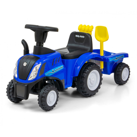 Jeździk Pojazd New Holland T7 Traktor niebieski