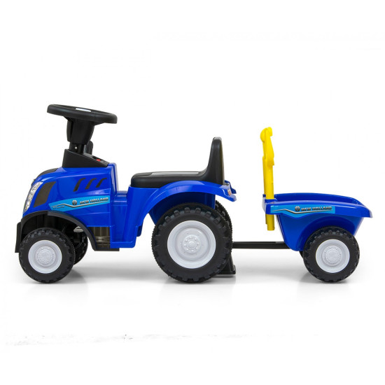 Jeździk Pojazd New Holland T7 Traktor niebieski