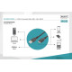 Kabel połączeniowy USB 3.1 Gen.1 SuperSpeed 5Gbps Typ USB A/microUSB B M/M czarny 0,25m