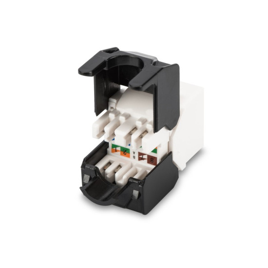 Moduł Keystone RJ45 (8P8C) kat. 5e UTP, LSA beznarzędziowy