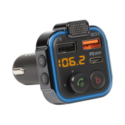 Transmiter FM Bluetooth 5.1+Qc3.0