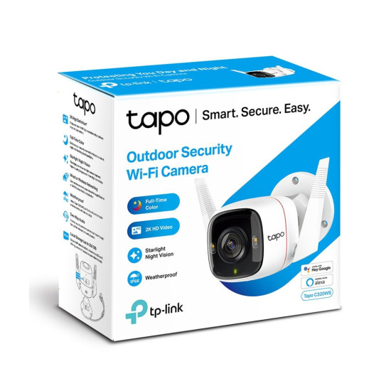 Kamera Wi-Fi do monitoringu zewnętrznego Tapo C320WS Security Wi-Fi Came 