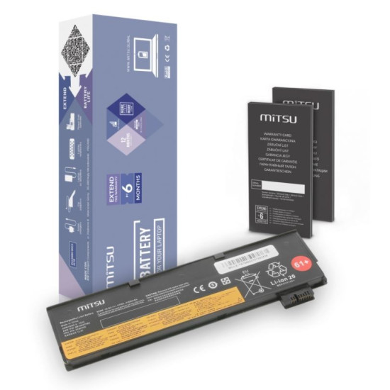 Bateria do Lenovo ThinkPad T570 4400 mAh (47 Wh) 10.8 - 11.1 Volt