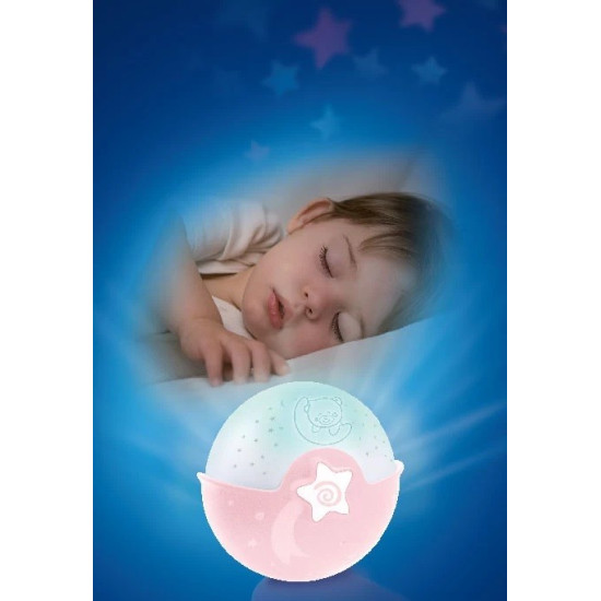 Projektor 2w1 Infantino różowy
