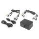 Przełącznik KVM 2 portowy HDMI, Dual Display, 4K 30Hz