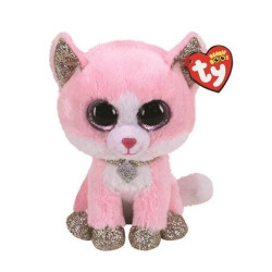 Maskotka Ty Kot różowy - Fiona 15 cm