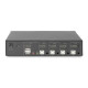 Przełącznik KVM 4 portowy HDMI, 4K 30Hz