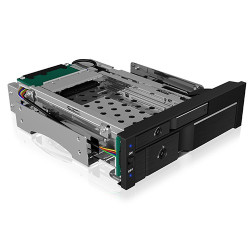 Kieszeń na dysk IB-173SSK 1x2,5+1x3,5 na 1x5,25 