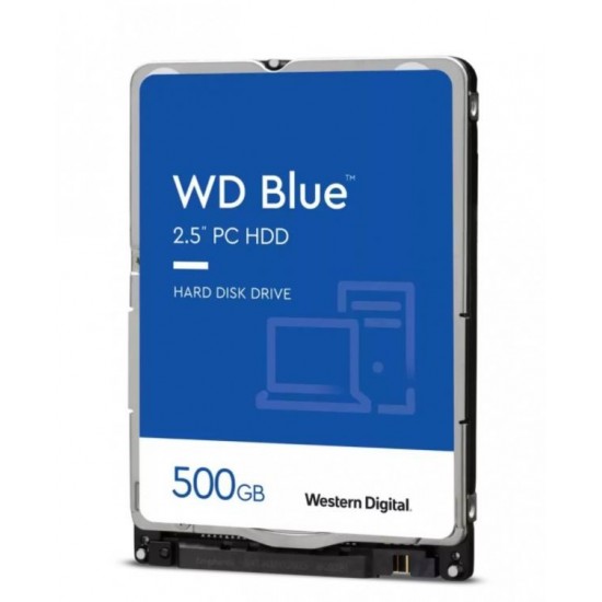 Dysk HDD Blue 500GB 2,5' 16MB SATAIII/5400rpm 