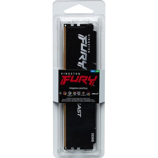 Pamięć DDR5 Fury Beast Black  16GB(1*16GB)/5600  CL40 