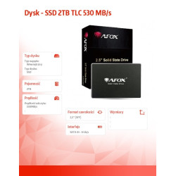 Dysk - SSD 2TB TLC 530 MB/s 