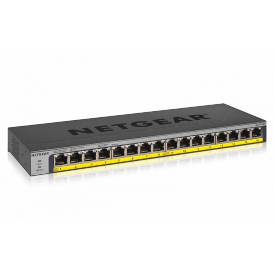 Przełącznik GS116LP Switch niezarządzalny 16xGE PoE+ 