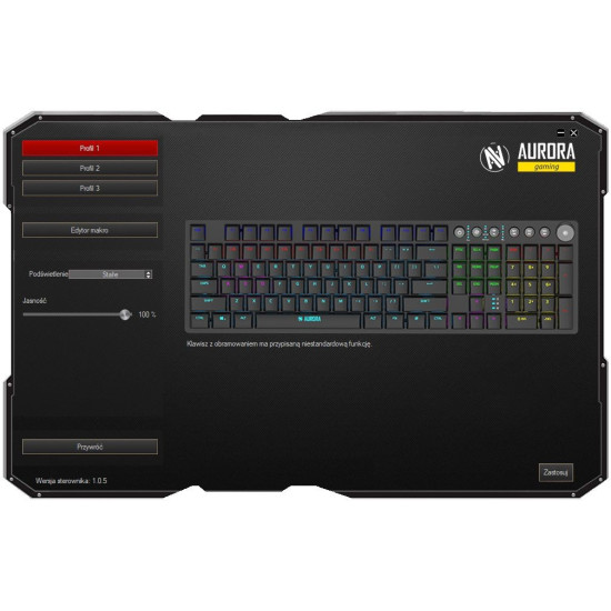 Klawiatura  Aurora K-6 Gaming mechaniczna
