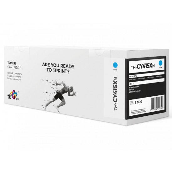 Toner do HP Color LJ Pro W2031X TH-CY415XN 100% nowy cyan