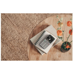 Telefon dla seniora KX-TU160  Szary