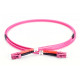 Patch cord światłowodowy FO LC-LC MM 50/125 OM4 duplex LSOH 3m