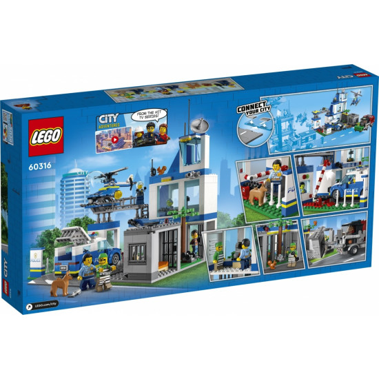 Klocki City 60316 Posterunek policji