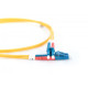 Patchcord FO Singlemode 09/125 OS2 LC-LC duplex 2m żółty