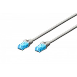 Patch cord U/UTP kat.5ePVC 2,0m szary