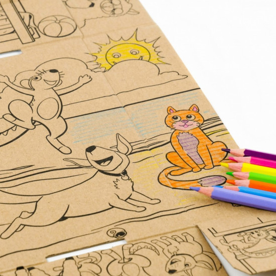 Puzzle 32 elementy Przygody w kosmosie