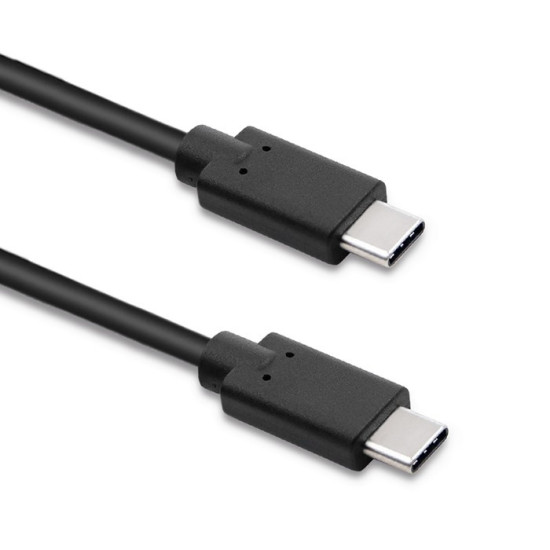 Kabel USB 3.1 typ C męski | USB 3.1 typ C męski | 3m | Czarny 