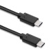 Kabel USB 3.1 typ C męski | USB 3.1 typ C męski | 3m | Czarny 