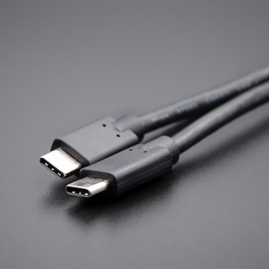 Kabel USB 3.1 typ C męski | USB 3.1 typ C męski | 3m | Czarny 