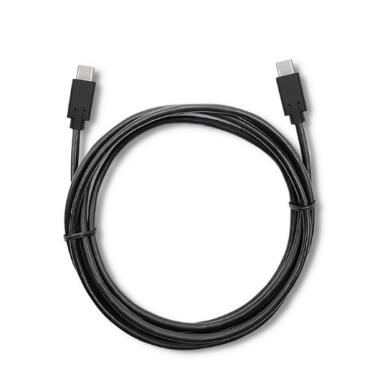 Kabel USB 3.1 typ C męski | USB 3.1 typ C męski | 3m | Czarny 