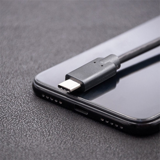 Kabel USB 3.1 typ C męski | USB 3.1 typ C męski | 3m | Czarny 