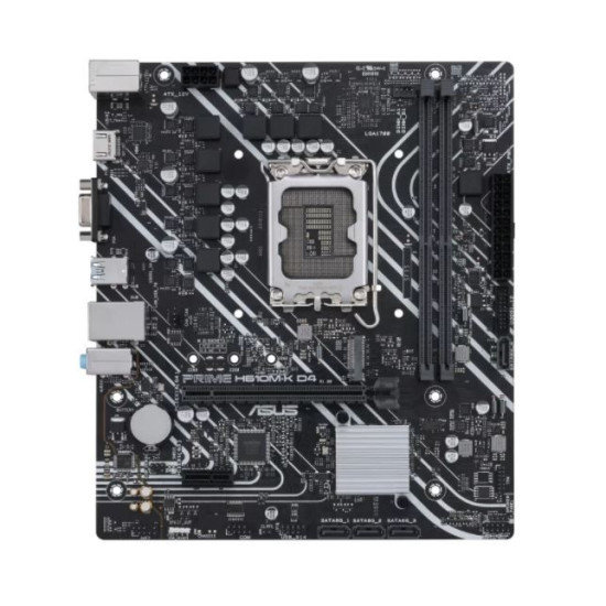 Płyta główna PRIME H610M-K D4 s1700 2DDR4 DP/HDMI M.2 mATX 