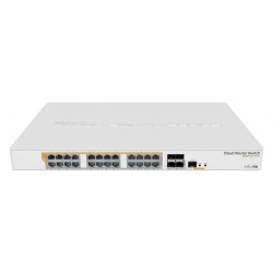 Przełącznik 24xGbE 4xSFP+  CRS328-24P-4S+RM 
