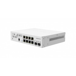 Przełącznik 8x1GbE 2xSFP+ CSS610-8G-2S+IN 