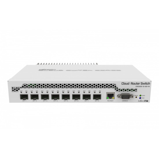 Przełącznik 8xSFP+ 1xGbE CRS309-1G-8S+IN 