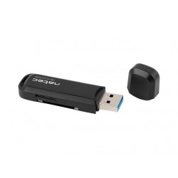 Czytnik kart pamięci Scarab 2 SD/Micro SD, USB 3.0 Czarny  Czytnik kart pamięci Scarab 2 SD/Micro SD, USB 3.0 Czarny